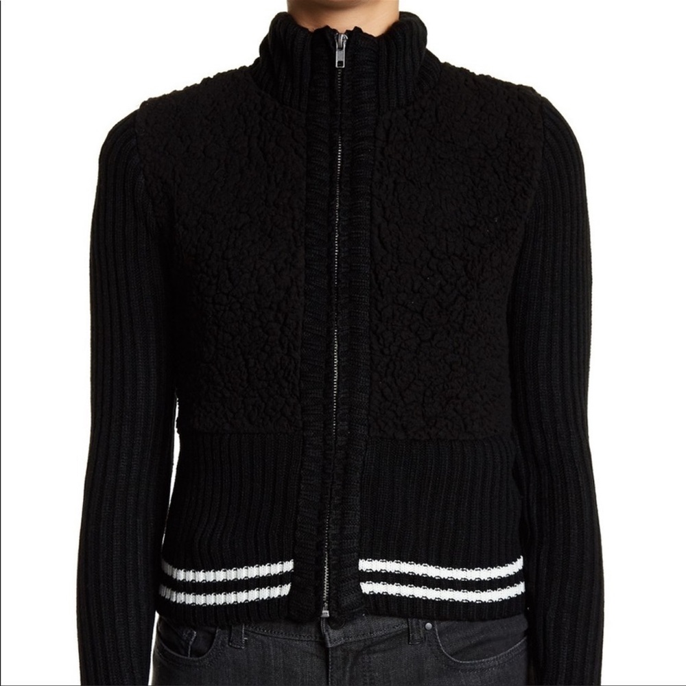 Ten Sixty Sherman Zip Front Fur Jacket
